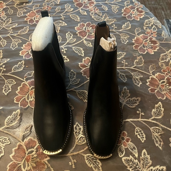 Coach Nichole Leather Ankle Boots Size 6 - Picture 6 of 6